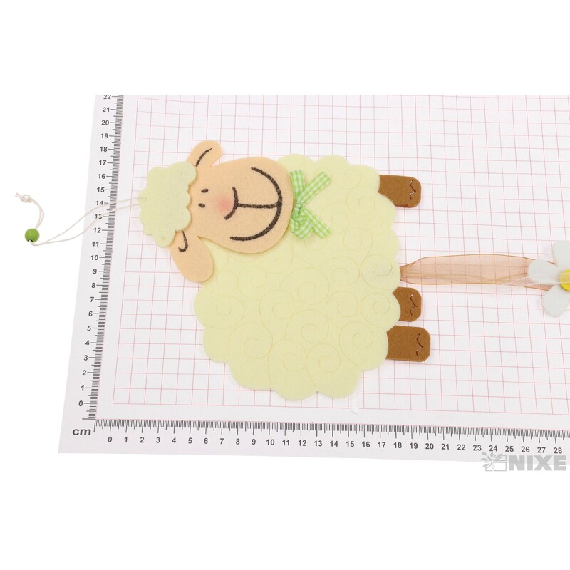 ZÁVĚS FILC BERÁNEK 18x17cm