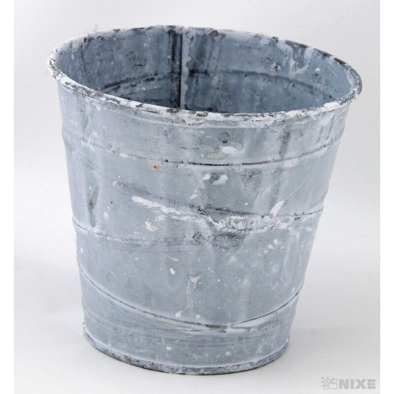 PLECHOVÝ OBAL 10x10cm*BÍLÁ