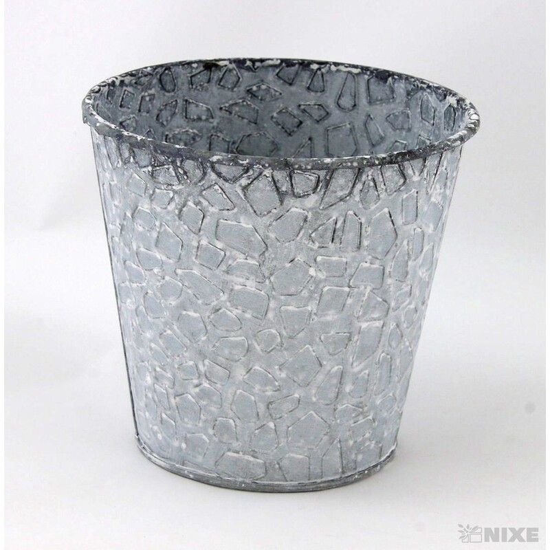 PLECHOVÝ OBAL 10x10cm*BÍLÁ