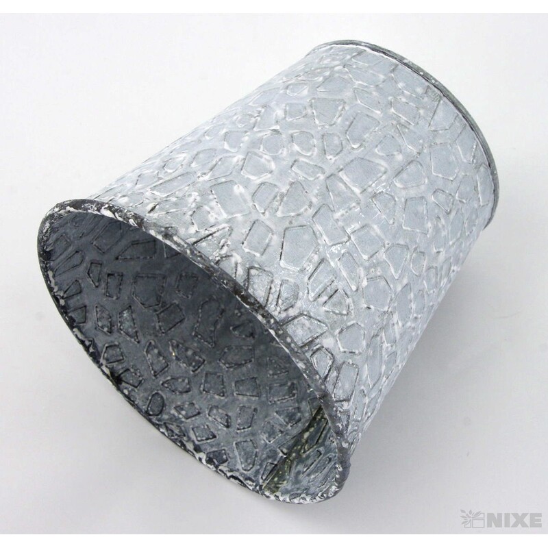 PLECHOVÝ OBAL 10x10cm*BÍLÁ