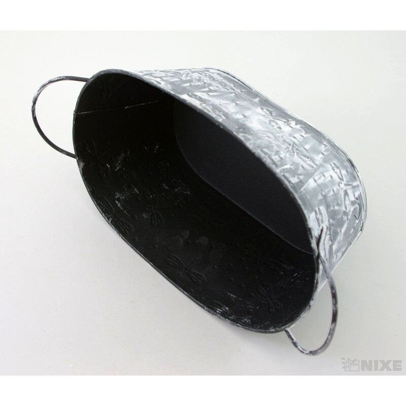 PLECHOVÁ MISKA OVÁL 25x15x10cm*