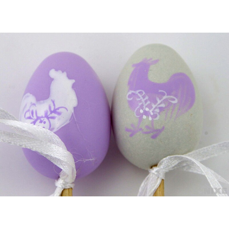 ZÁPICH VAJÍČKA 12ks 4x25cm*MIX BAREV