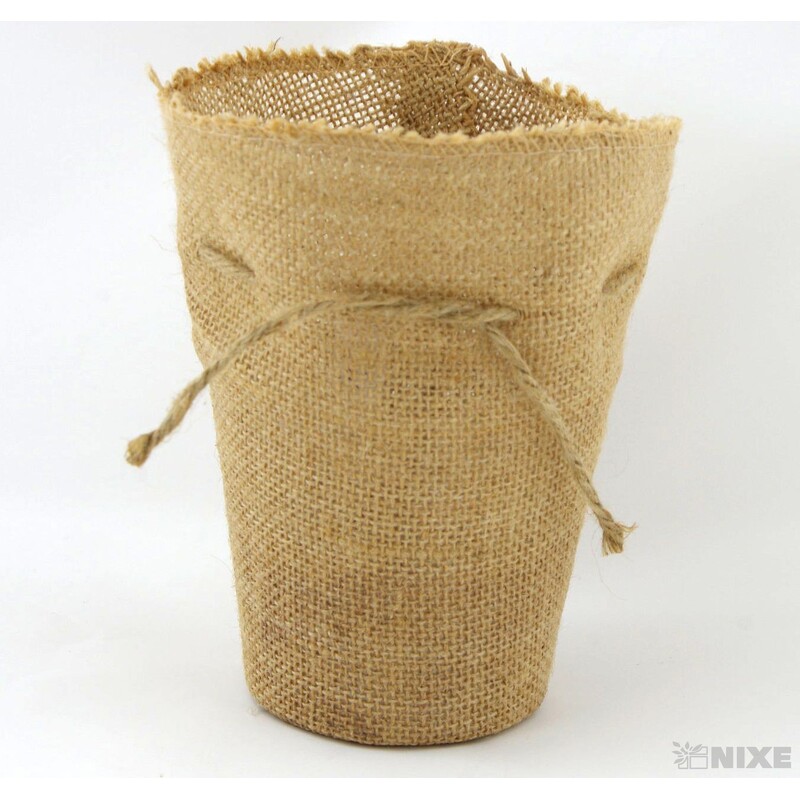 OBAL JUTA 16cm*PŘÍRODNÍ