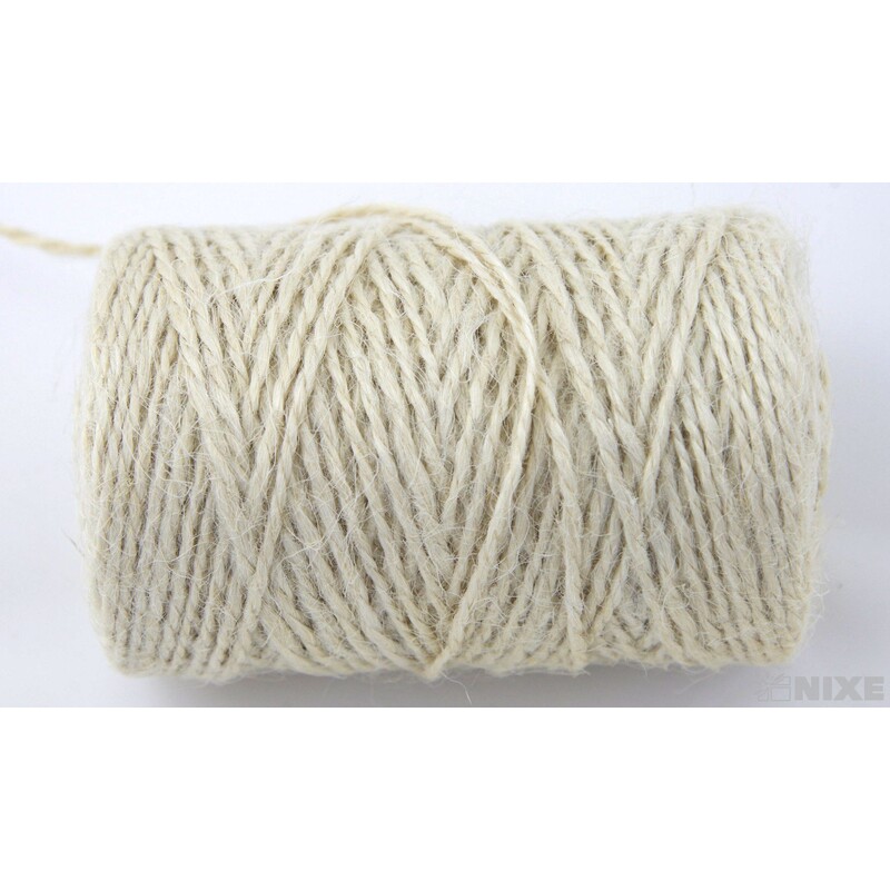 PROVÁZEK LNĚNÝ 2mmx100m*BÍLÁ