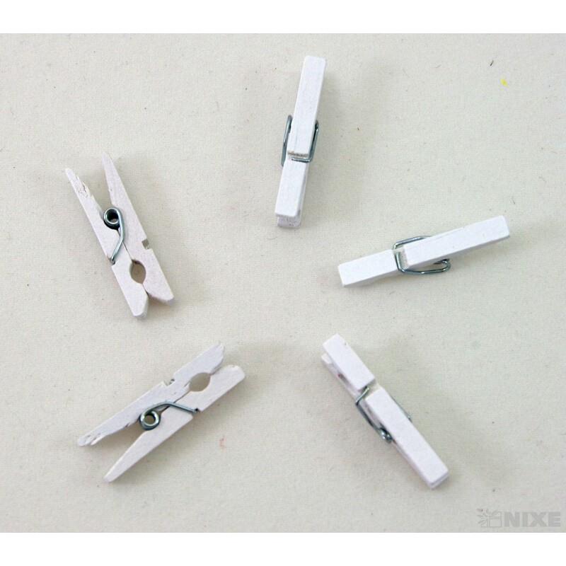 KOLÍČEK 3cm 500ks*BÍLÁ