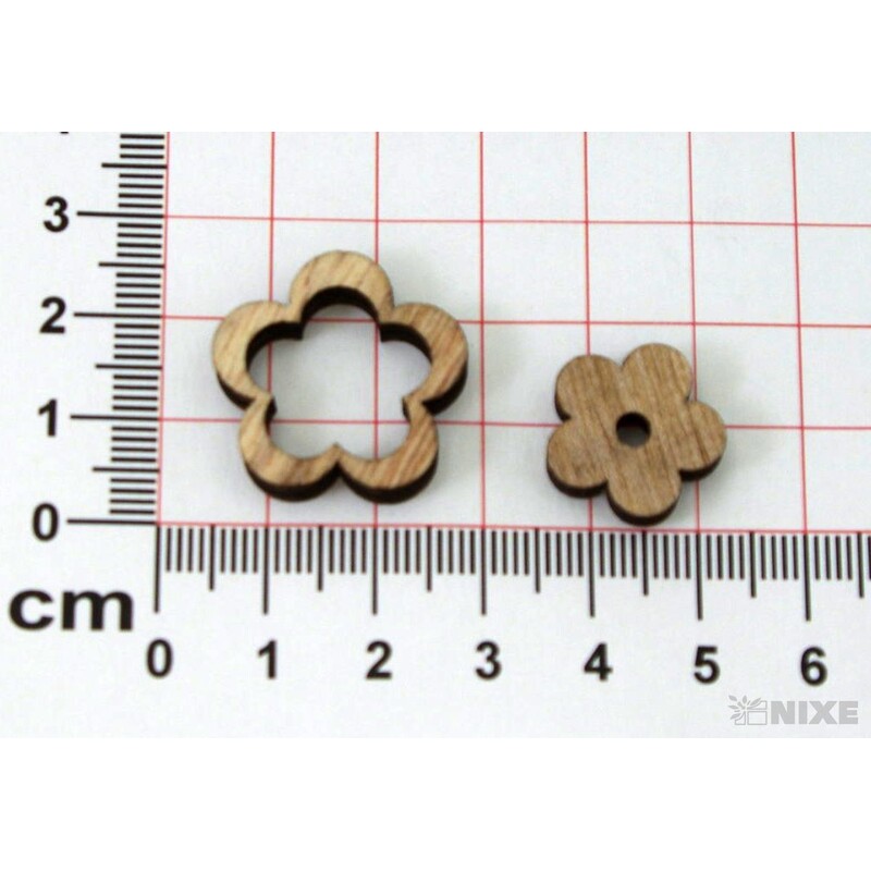 KVÍTEK 1,5-2,5cm 36ks*MIX BAREV