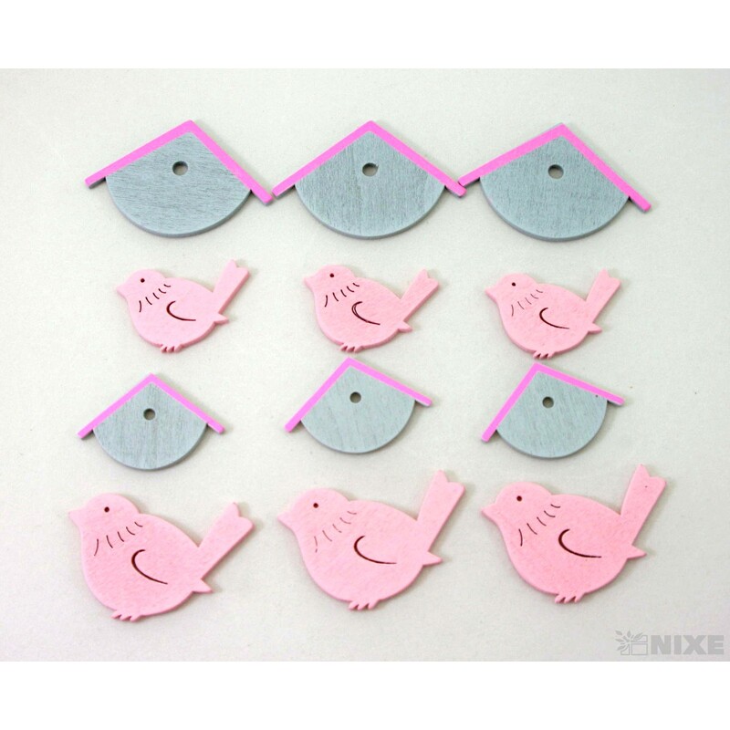 MIX 4,5-6cm 12ks*MIX BAREV