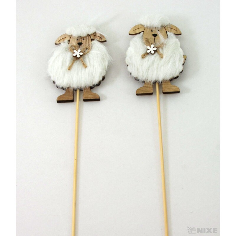 ZÁPICH BERÁNEK 2ks 9x28cm*BÍLÁ