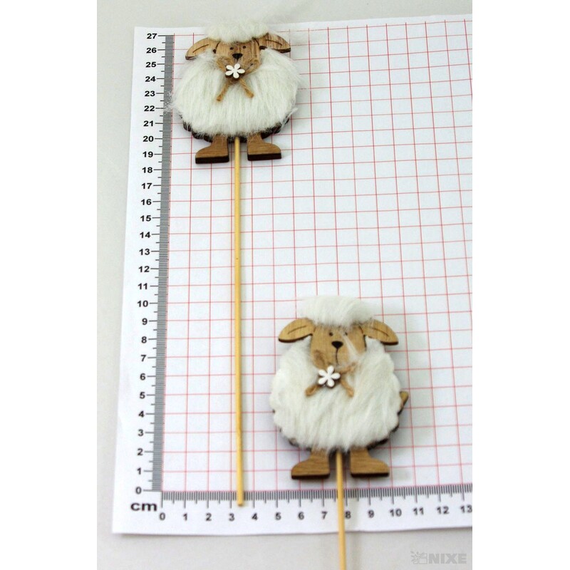 ZÁPICH BERÁNEK 2ks 9x28cm*BÍLÁ