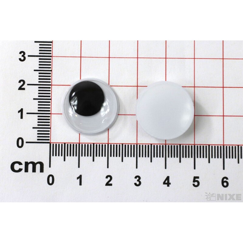 OČI PLASTOVÉ 2cm 20ks*