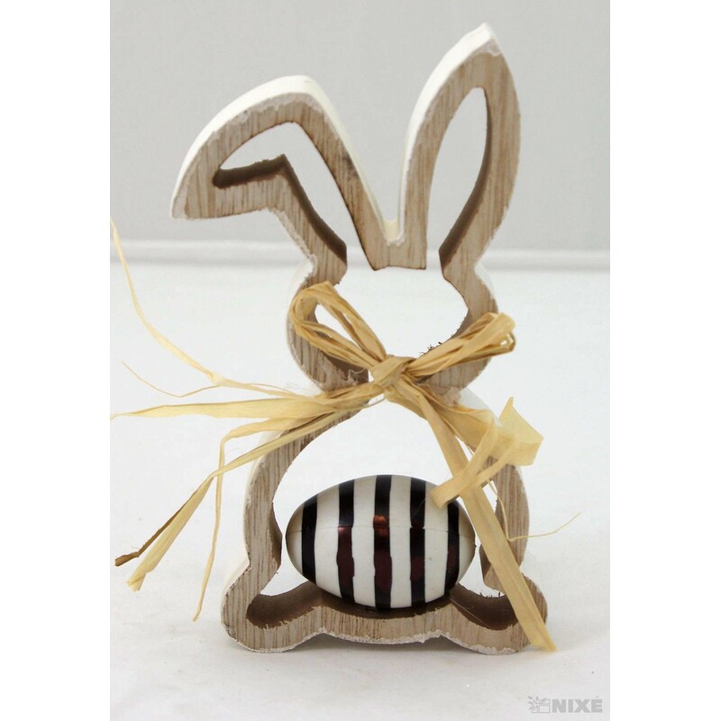 ZAJÍC DŘEVO 8x16cm*