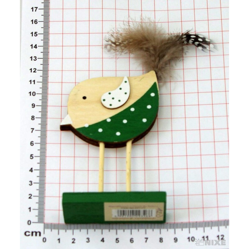 PTÁČEK DŘEVO 7x12cm*