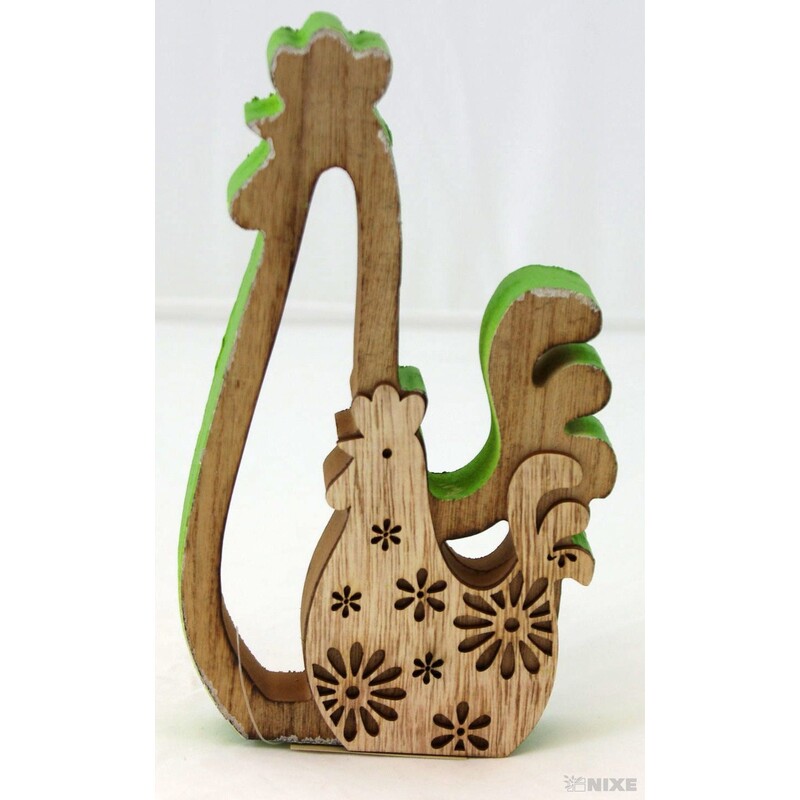 SLEPICE DŘEVO 11x20cm*