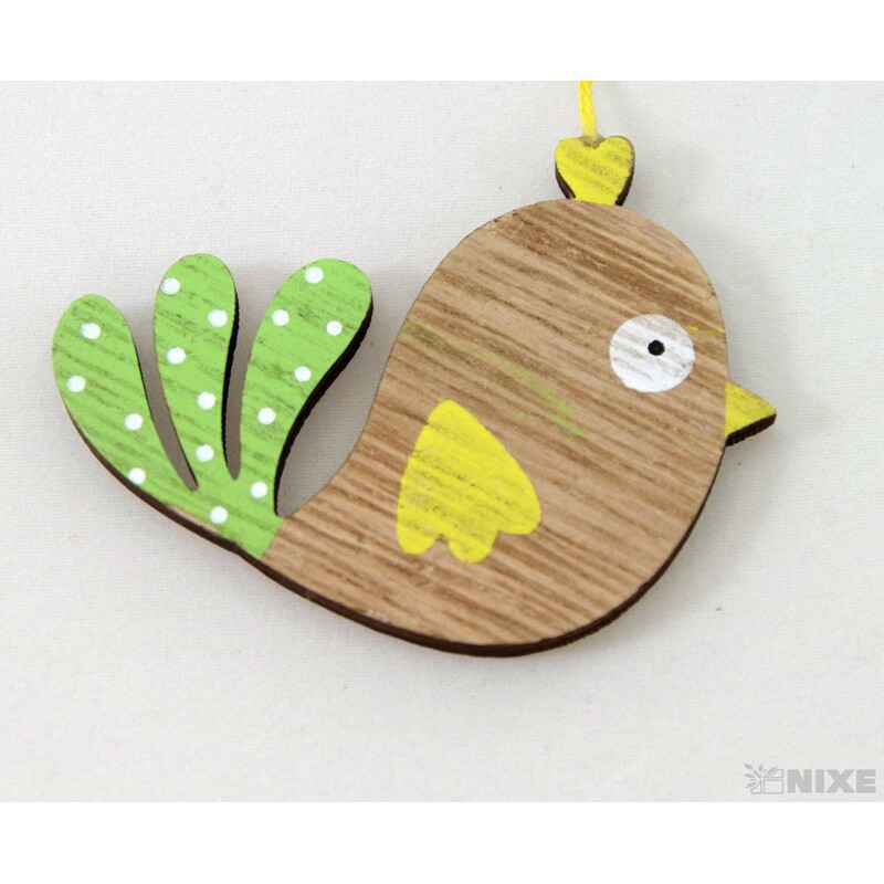 ZÁVĚS PTÁČEK 4x9cm*