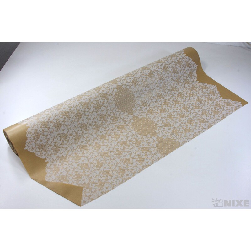 ROLE PAPÍR DENTELLE 80cmx50m*PŘÍRODNÍ V+