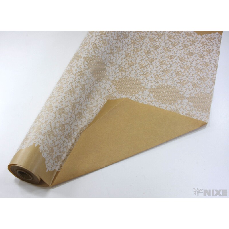 ROLE PAPÍR DENTELLE 80cmx50m*PŘÍRODNÍ V+