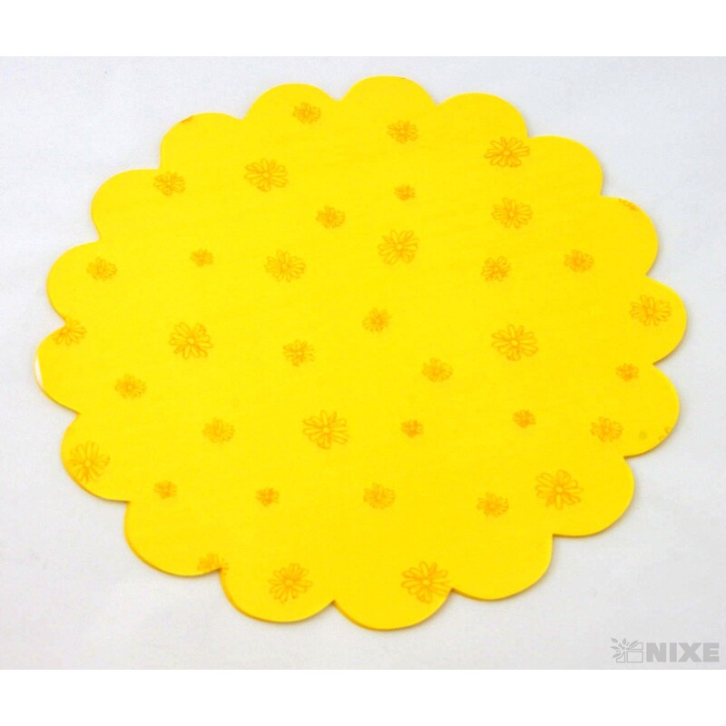 30cm KVÍTEK P1 RONDO*ŽLUTÁ