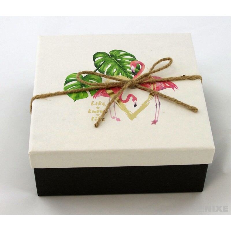 KRABICE 18x9x18cm 16x6x16 15x5x15*MIX BAREV