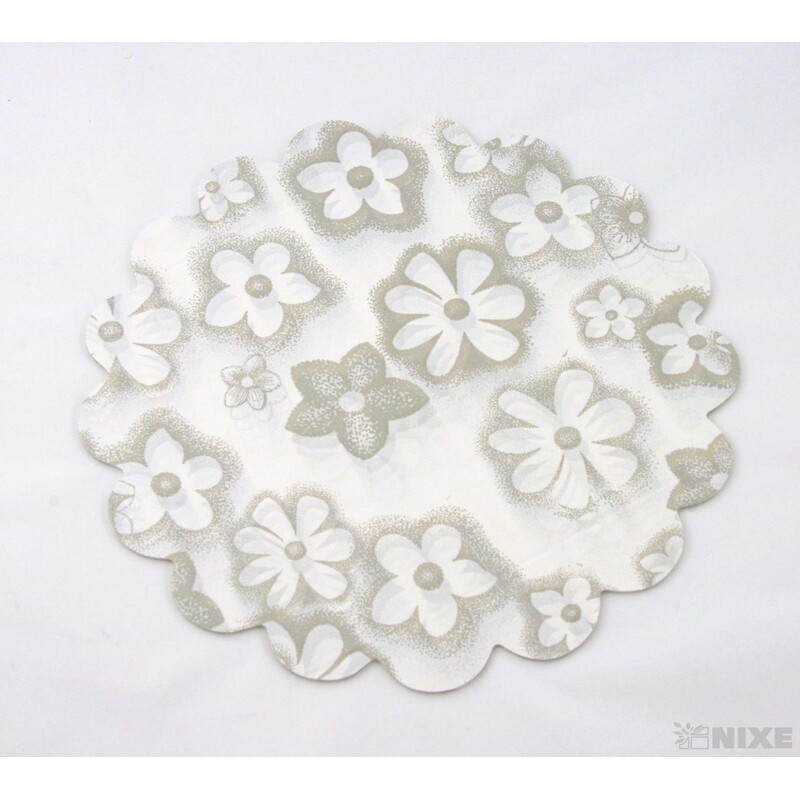 30cm CLAUDIA P1 RONDO*BÍLÁ