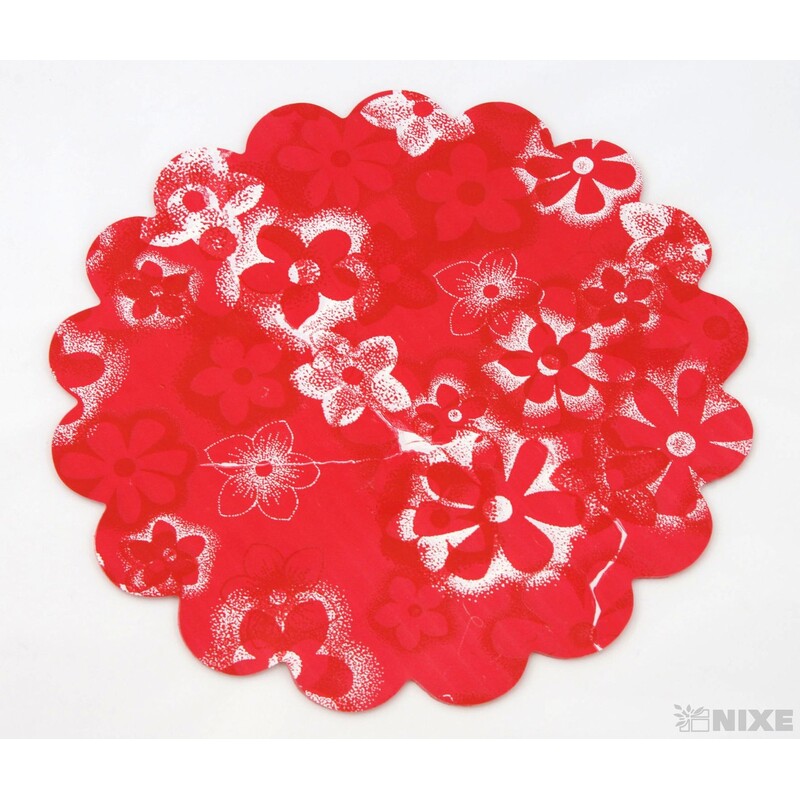 30cm CLAUDIA P1 RONDO*ČERVENÁ