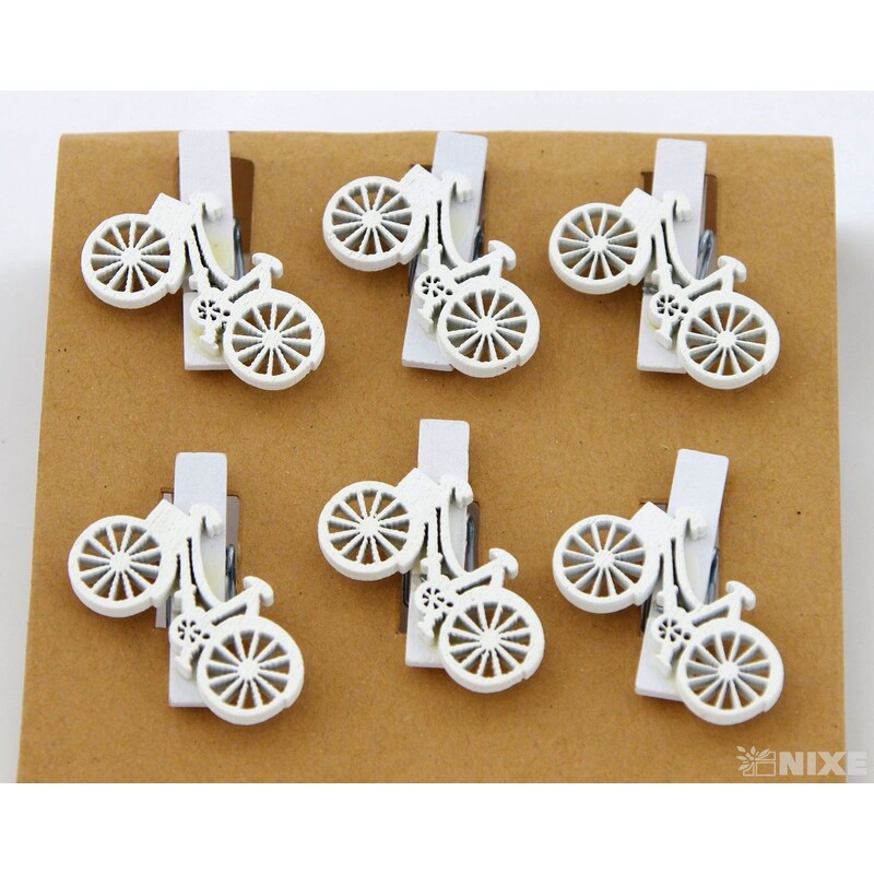 KOLO NA KOLÍČKU 3,5cm 6ks*BÍLÁ