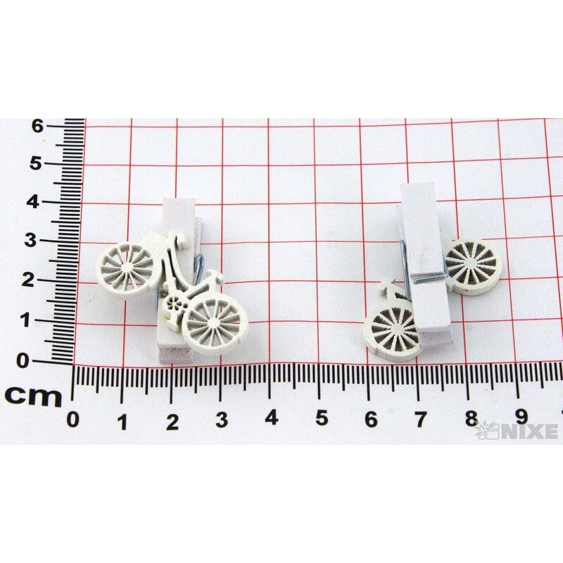 KOLO NA KOLÍČKU 3,5cm 6ks*BÍLÁ