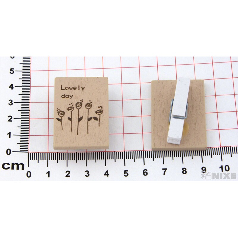 MIX NA KOLÍČKU 3,5cm 6ks*PŘÍRODNÍ