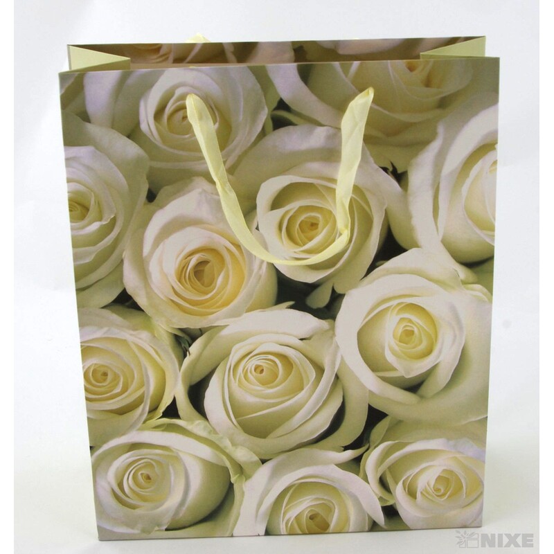 TAŠKA P RŮŽE 26x32x10cm*MIX BAREV