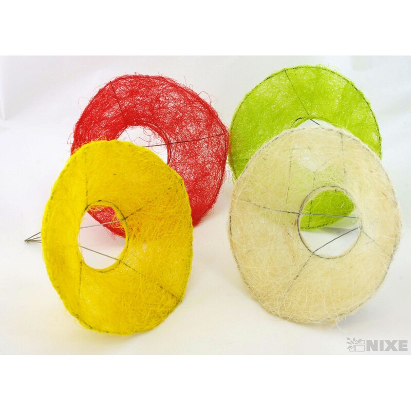 PODLOŽKA SISAL KRUH 20cm*MIX BAREV