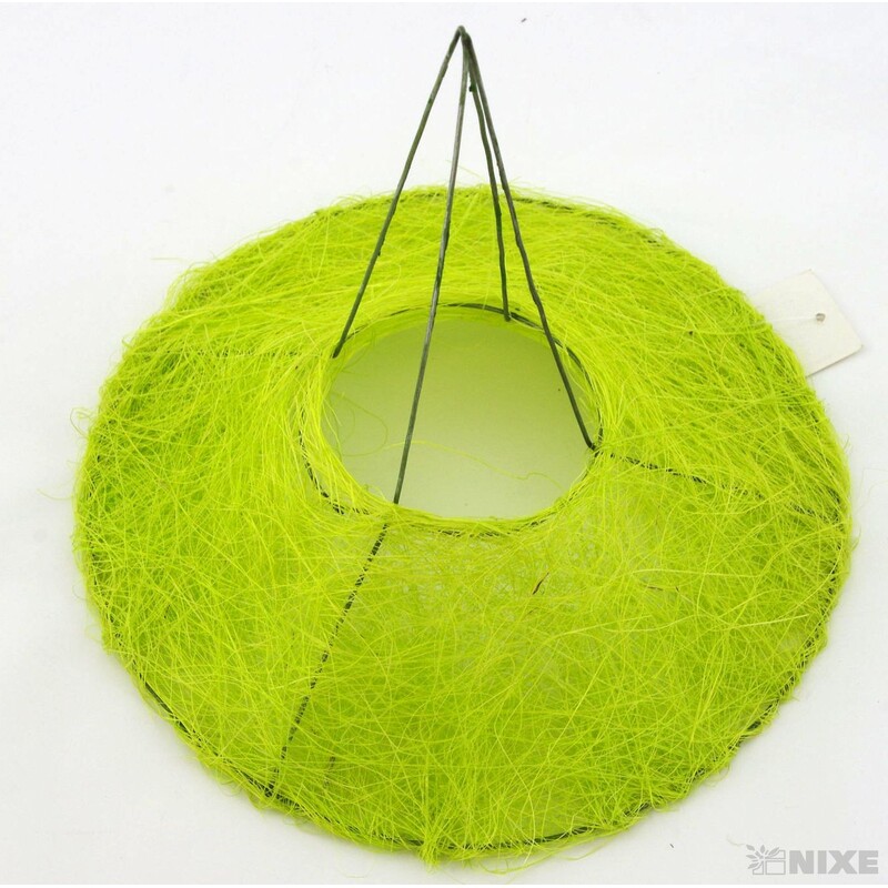 PODLOŽKA SISAL KRUH 20cm*MIX BAREV