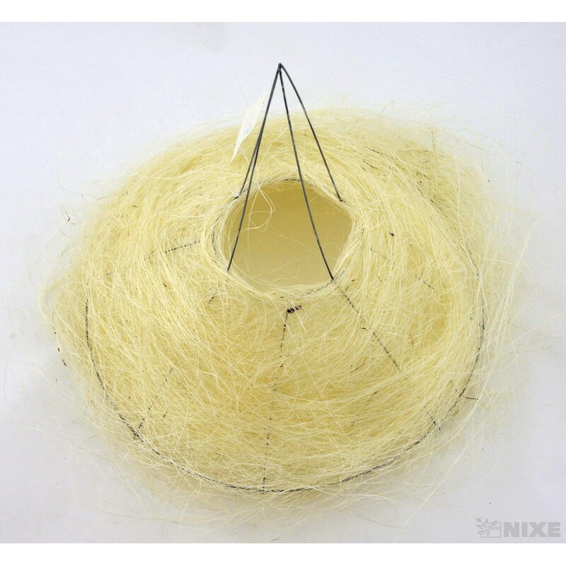 PODLOŽKA SISAL KRUH 30cm*BÍLÁ