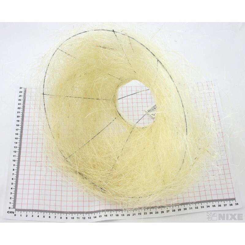 PODLOŽKA SISAL KRUH 30cm*BÍLÁ