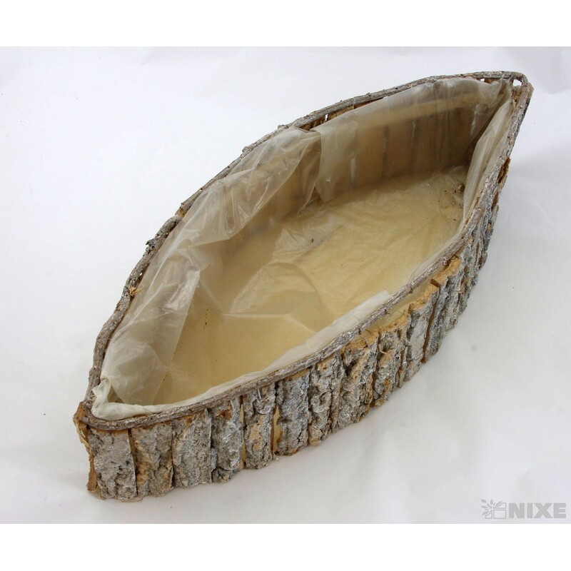 TRUHLÍK LOĎKA 38x11x10cm 46x17x12*PŘÍRODNÍ