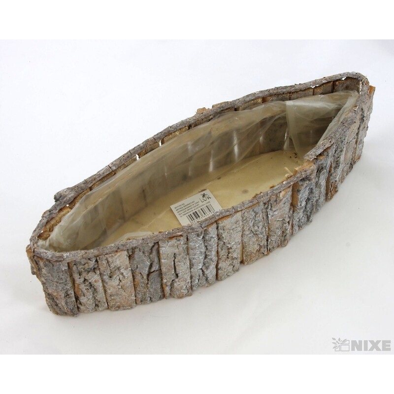 TRUHLÍK LOĎKA 38x11x10cm 46x17x12*PŘÍRODNÍ