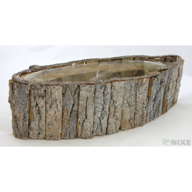 TRUHLÍK LOĎKA 38x11x10cm 46x17x12*PŘÍRODNÍ