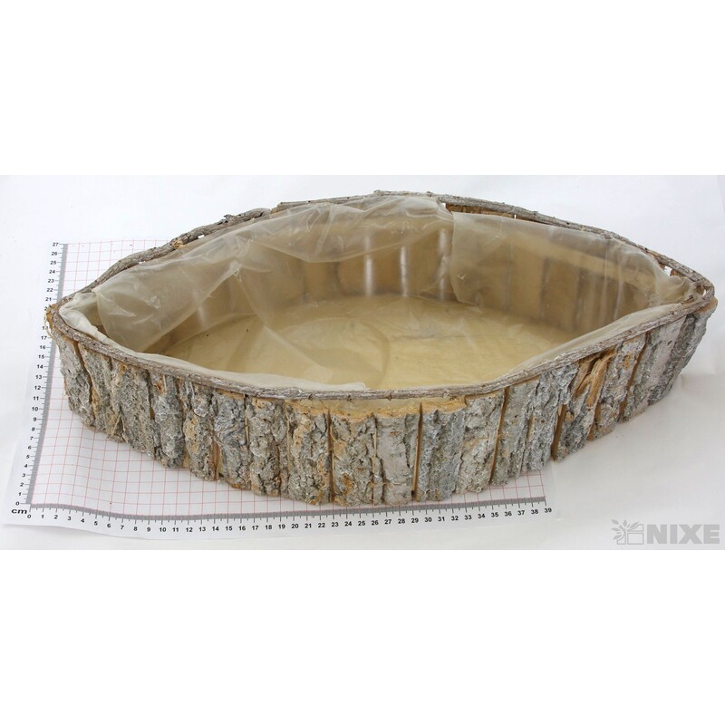 TRUHLÍK LOĎKA 38x11x10cm 46x17x12*PŘÍRODNÍ