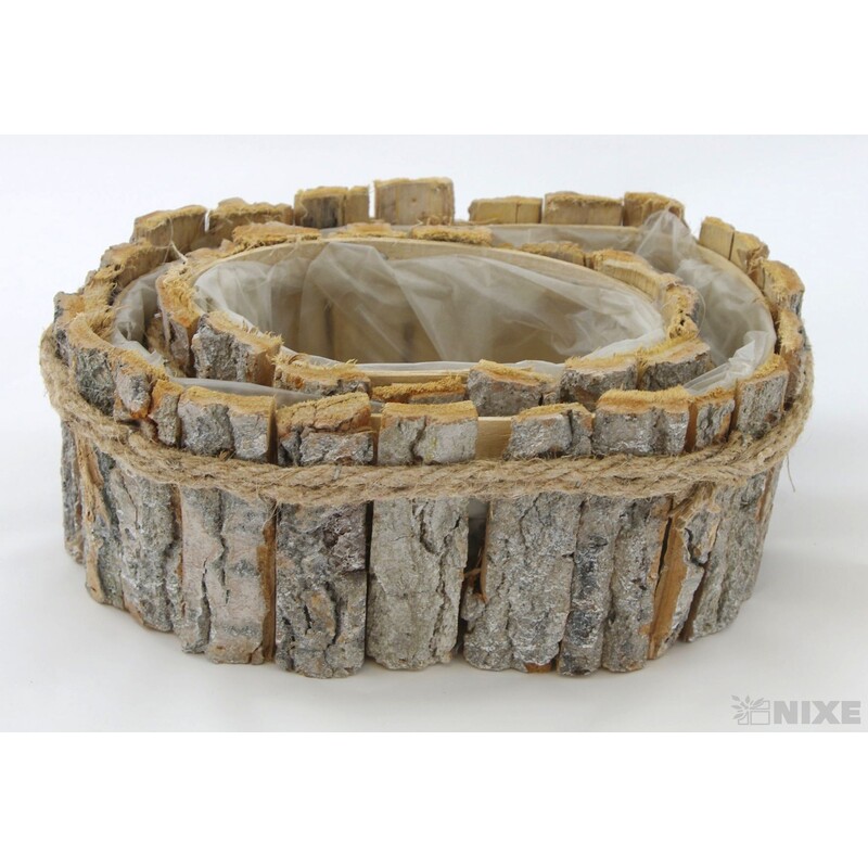 TRUHLÍK OVÁL 22X13X9cm 15X8X8*PŘÍRODNÍ