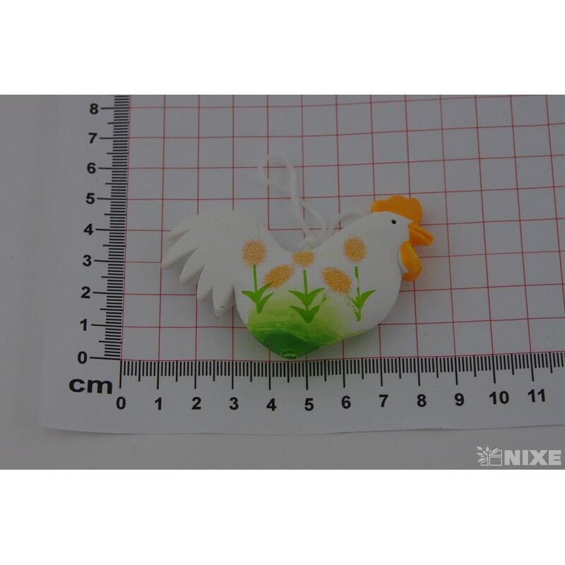 ZÁVĚS KOHOUT 6ks 6cm*