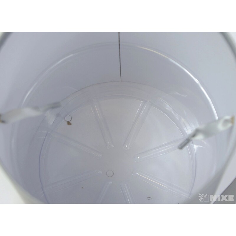 KVĚTINOVÝ BOX 15x17cm*ŠEDÁ