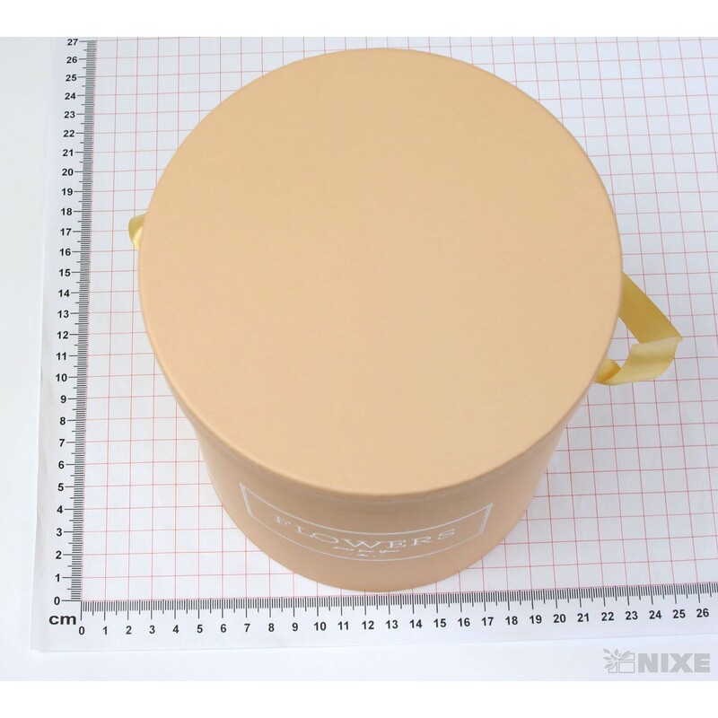 KVĚTINOVÝ BOX 15x17cm*MERUŇKOVÁ