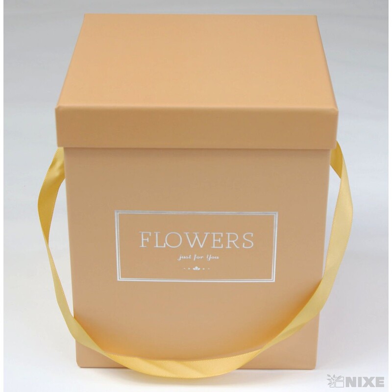 KVĚTINOVÝ BOX 15x18x15cm*MERUŇKOVÁ