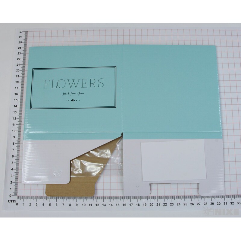 KVĚTINOVÝ BOX 6ks 14,5x15,5cm*MIX BAREV