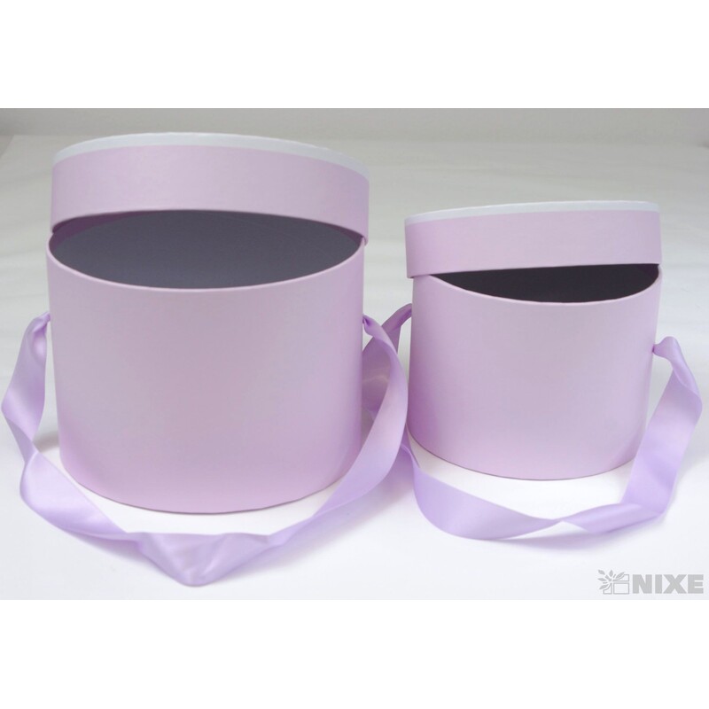 KVĚTINOVÝ BOX 2ks 17,5x13cm 15x11*FIALOVÁ