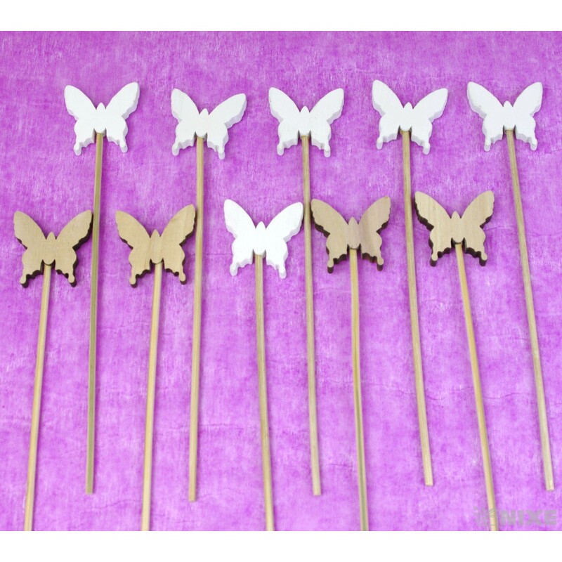 ZÁPICH MOTÝL 5x27cm 10ks*MIX BAREV