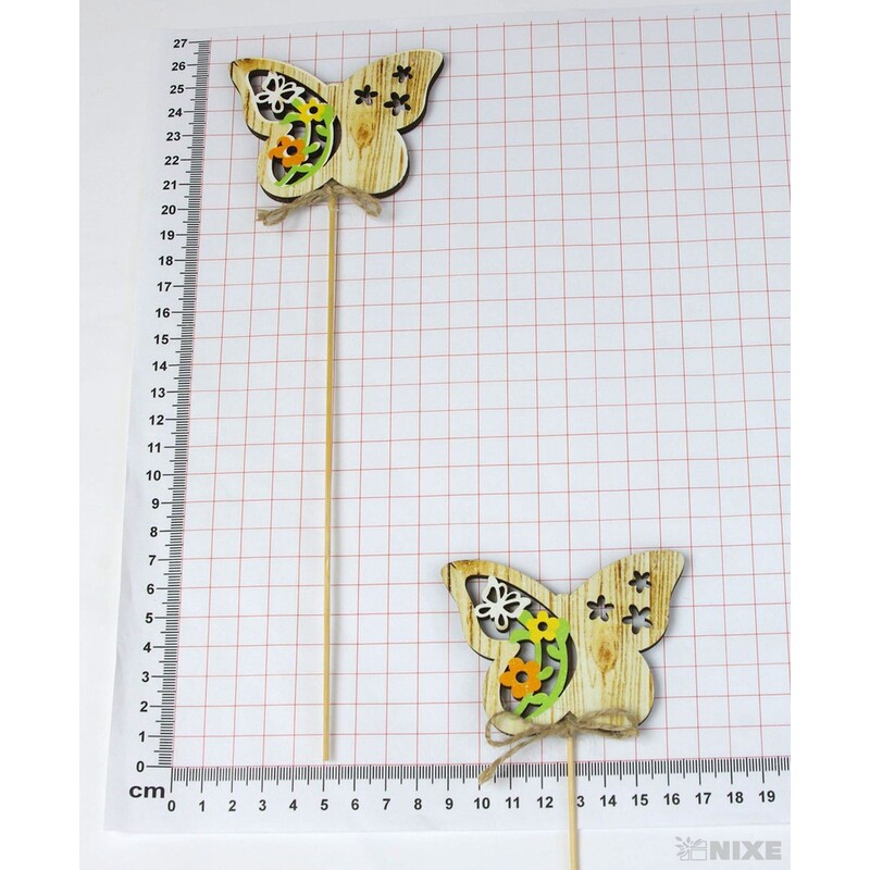 ZÁPICH MOTÝL 6x26cm 6ks*MIX BAREV