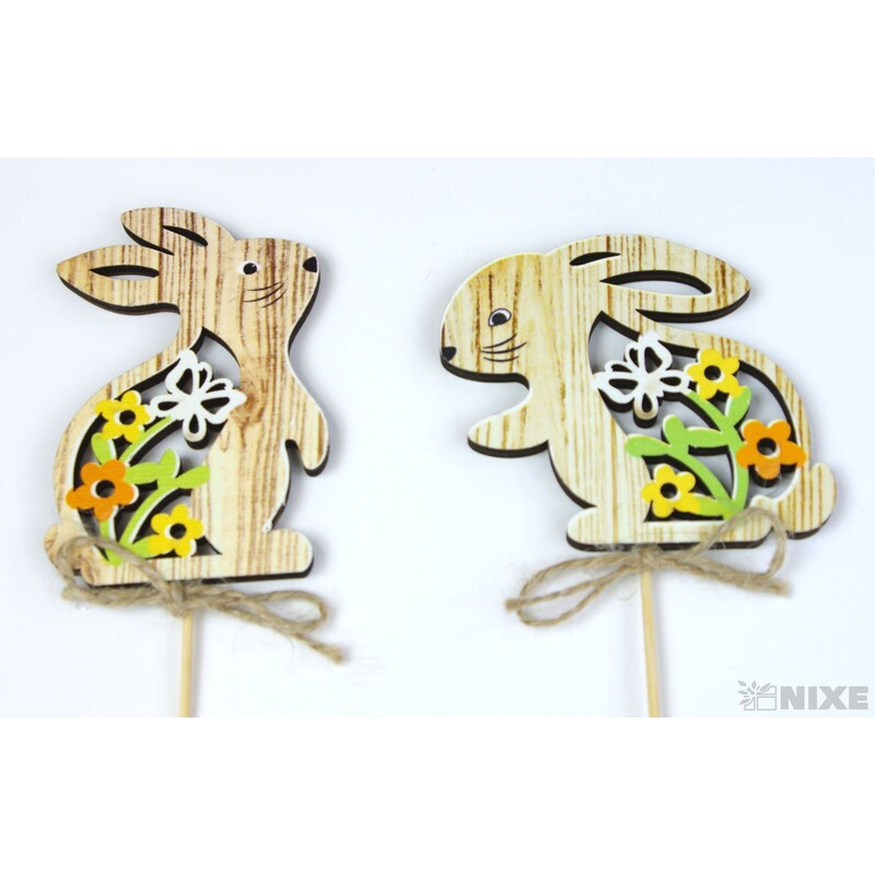 ZÁPICH ZAJÍC 6x27cm 6ks*PŘÍRODNÍ