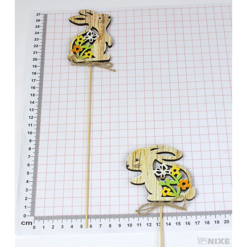 ZÁPICH ZAJÍC 6x27cm 6ks*PŘÍRODNÍ