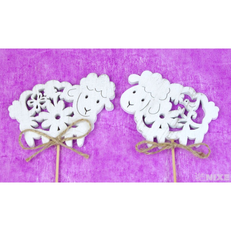 ZÁPICH BERÁNEK 6x26cm 10ks*BÍLÁ