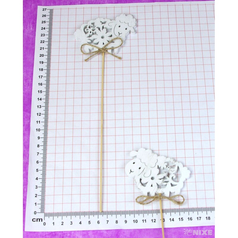 ZÁPICH BERÁNEK 6x26cm 10ks*BÍLÁ