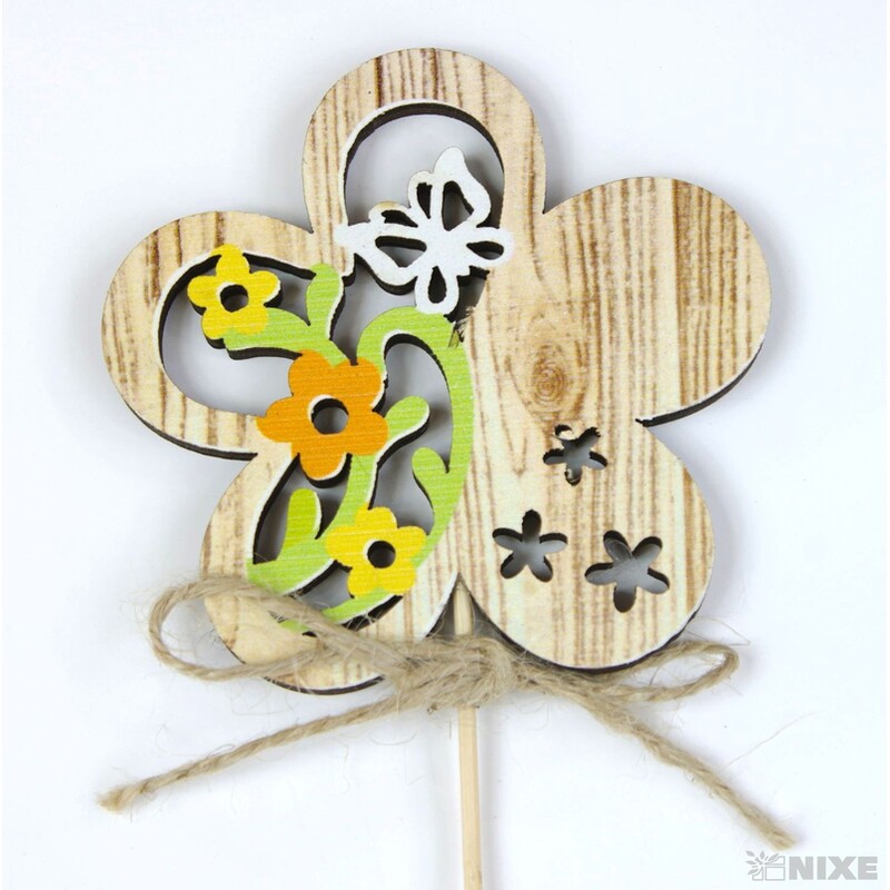 ZÁPICH KVĚT 6x27cm 6ks*PŘÍRODNÍ